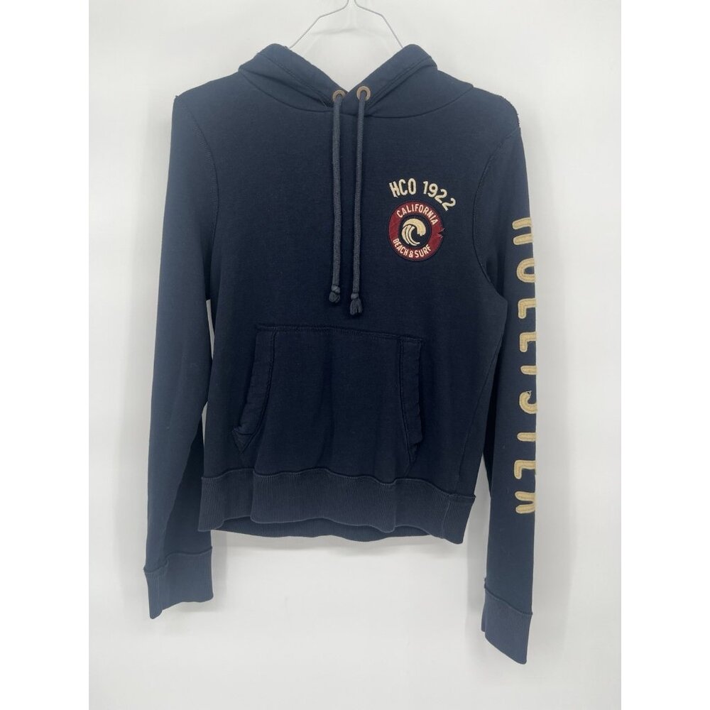 Hollister Beach & Surf Hoodie - Dark Blue - Men's Medium